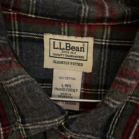 LLbean Cotton Flannel - Large - Picture 3 of 7